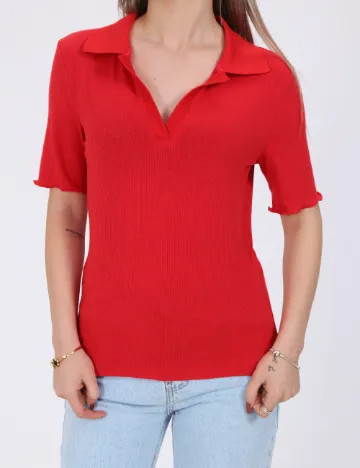 Tricou Jacqueline de Yong, rosu