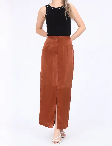 Fusta Vero Moda, maro