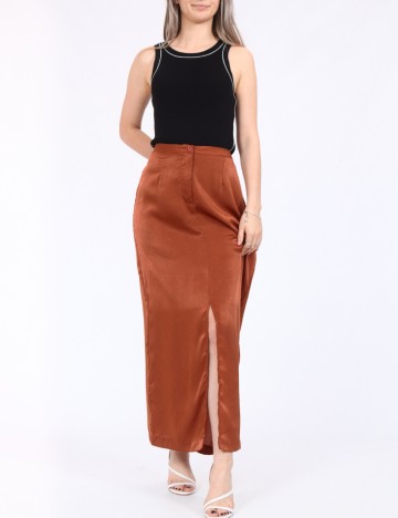 Fusta Vero Moda, maro