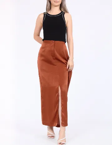 Fusta Vero Moda, maro