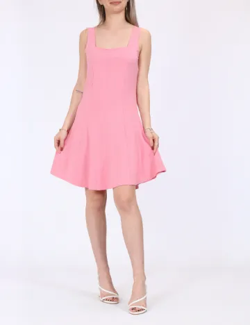 Rochie scurta Jacqueline de Yong, roz Roz