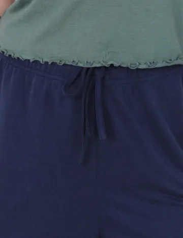 Pantaloni Jacqueline de Yong, bleumarin