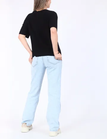 Bluza Jacqueline de Yong, negru Negru