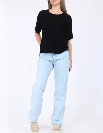 Bluza Jacqueline de Yong, negru Negru