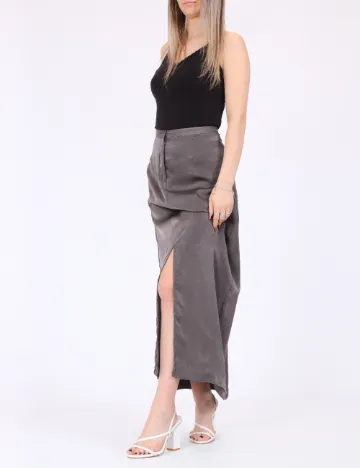 Fusta Vero Moda, gri