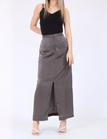 Fusta Vero Moda, gri
