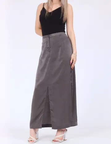 Fusta Vero Moda, gri
