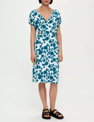 Rochie medie s.Oliver, turcoaz