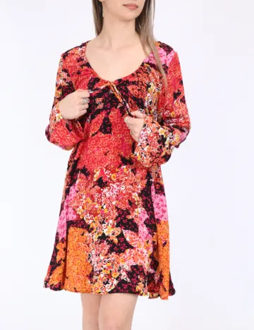 Rochie scurta Vero Moda, floral print Floral print