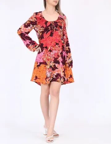Rochie scurta Vero Moda, floral print Floral print