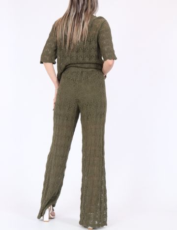 Pantaloni Jacqueline de Yong, verde