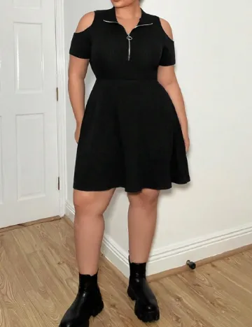 Rochie scurta SHEIN CURVE, negru Negru