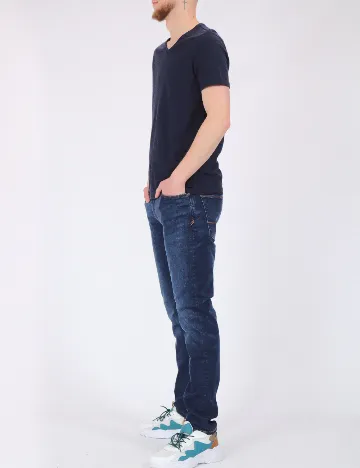 Tricou Reserved, bleumarin inchis