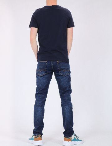 Tricou Reserved, bleumarin inchis