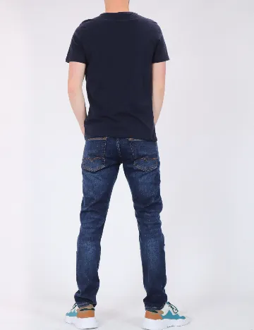 Tricou Reserved, bleumarin inchis