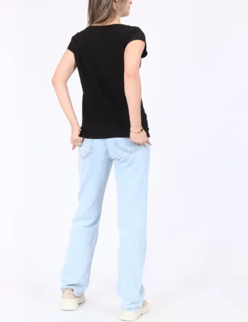 Tricou Reserved, negru