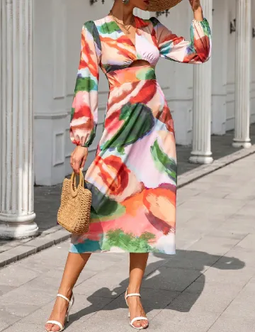 Rochie medie SHEIN, mix culori