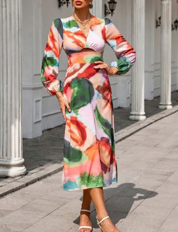 Rochie medie SHEIN, mix culori