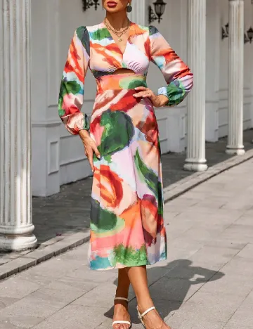 Rochie medie SHEIN, mix culori