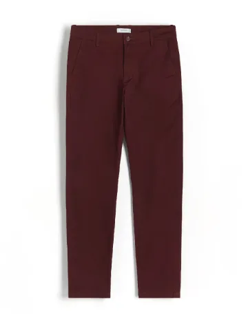 Pantaloni Reserved, visiniu