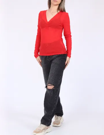 Bluza Jacqueline de Yong, rosu