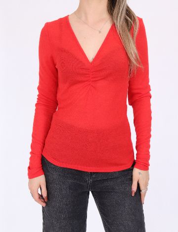 Bluza Jacqueline de Yong, rosu