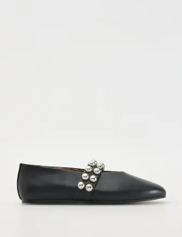 Pantofi Reserved, negru
