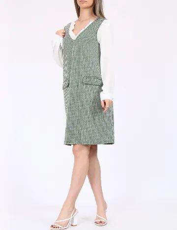 Rochie scurta Vero Moda, verde