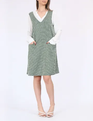 Rochie scurta Vero Moda, verde
