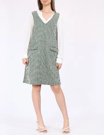 Rochie scurta Vero Moda, verde