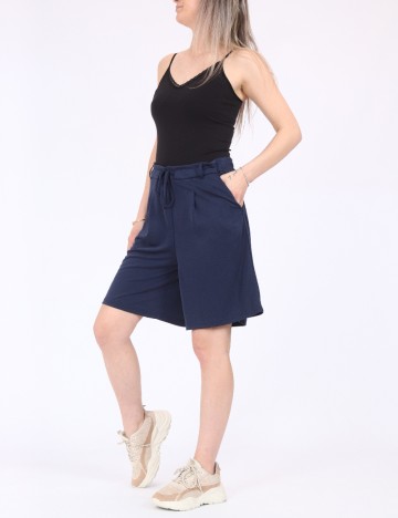 Pantaloni scurti Jacqueline de Yong, bleumarin