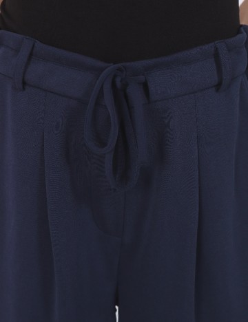Pantaloni scurti Jacqueline de Yong, bleumarin