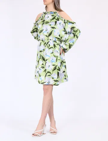 Rochie scurta Vero Moda, verde