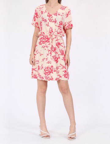 Rochie scurta Jacqueline de Yong, crem