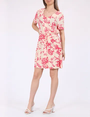Rochie scurta Jacqueline de Yong, crem