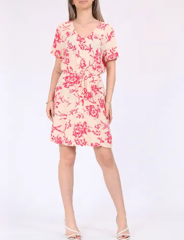 Rochie scurta Jacqueline de Yong, crem