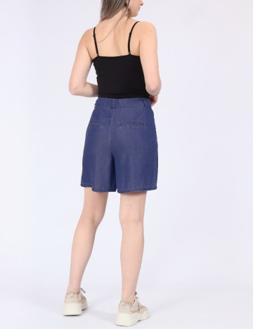 Pantaloni scurti Jacqueline de Yong, albastru