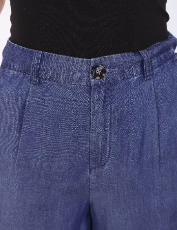 Pantaloni scurti Jacqueline de Yong, albastru