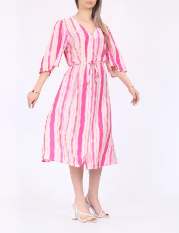 Rochie medie Vero Moda, roz