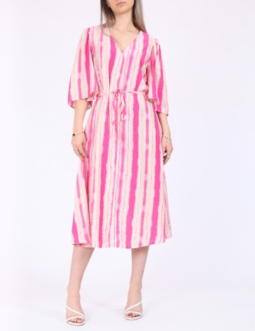 Rochie medie Vero Moda, roz