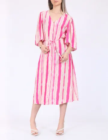 Rochie medie Vero Moda, roz