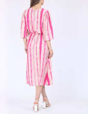 Rochie medie Vero Moda, roz