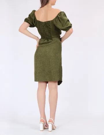 Rochie scurta Vero Moda, verde