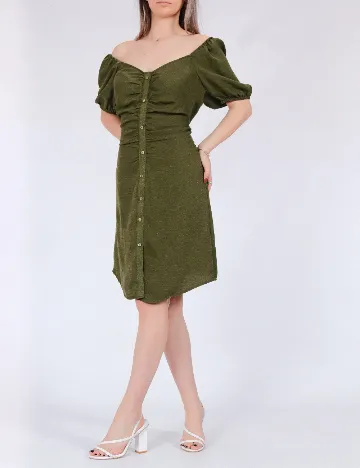 Rochie scurta Vero Moda, verde