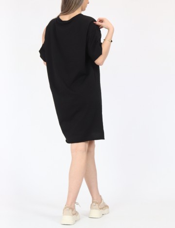 Rochie scurta Noisy May, negru