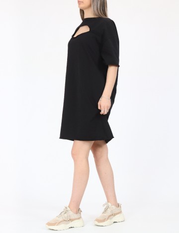 Rochie scurta Noisy May, negru