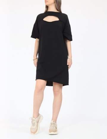 Rochie scurta Noisy May, negru