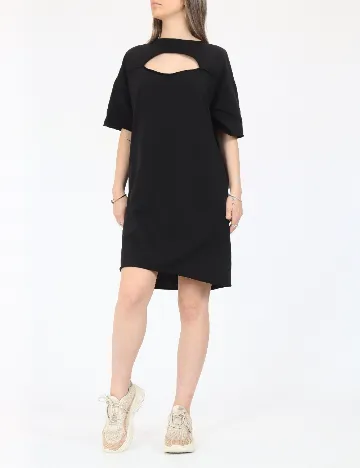 Rochie scurta Noisy May, negru