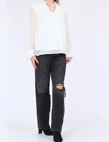 Bluza Vero Moda, alb