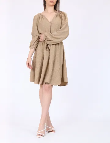 Rochie scurta Vero Moda, maro